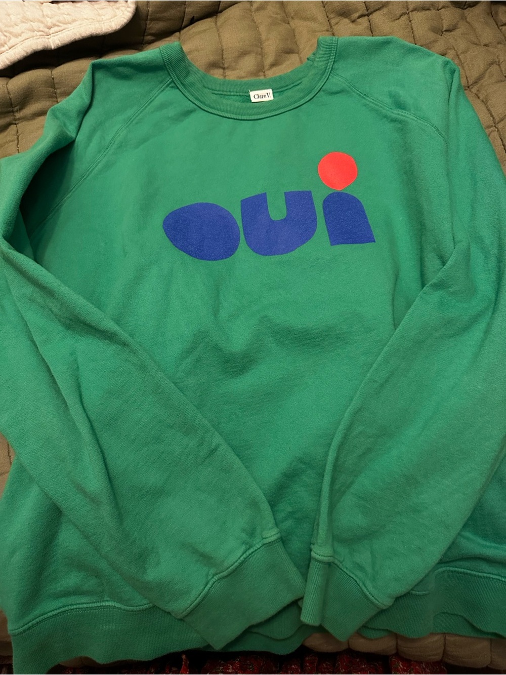 Clare V Oui Sweatshirt - Picture 2 of 4